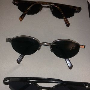 Donna Karan Sun Glasses Wire Vintage